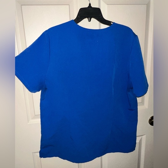 Figs women’s Blue Catarina V-Neck scrub top XL medical uniform nurse doctor - Picture 8 of 9